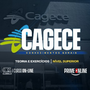 Logo [ON-LINE] CAGECE Conhecimentos Gerais para Todos os Empregos de Nível Superior